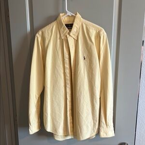 Men's Yellow Polo by Ralph Lauren Shirt
